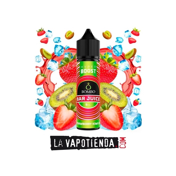 Aroma Strawberry Kiwi Ice 5ml/60 Longfill - Bombo Bar Juice Hyper Bost