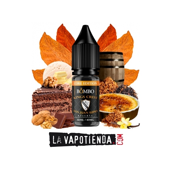 Don Juan Supra Reserve 10ml - Kings Crest Core Ed - LA VAPOTIENDA -