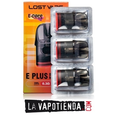 Pod E Plus Dual Mesh 2ml - Lost Vape - LA VAPOTIENDA -