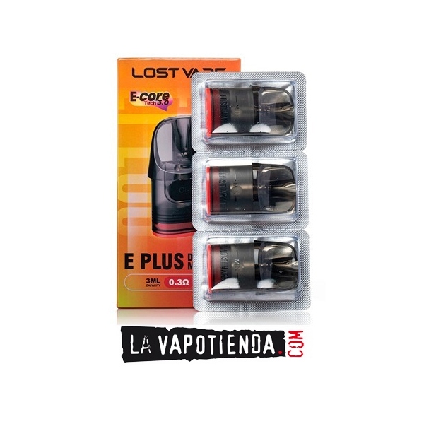 Pod E Plus Dual Mesh 2ml - Lost Vape - LA VAPOTIENDA -
