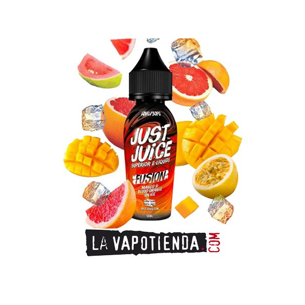 JUST JUICE. E-LIQUIDS- LA VAPOTIENDA: Fusion Blood Orange Mango