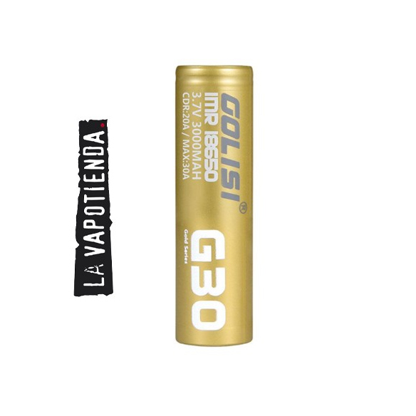 Batería GOLISI G30 IMR 18650 - LA VAPOTIENDA-