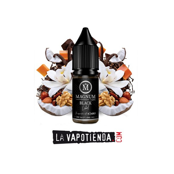 Sales de Nicotina: Black Label - Magnum Vape - LA VAPOTIENDA-
