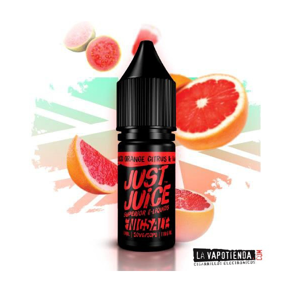 Blood Orange Citrus & Guava Sales de nicotina 10ml Just Juice