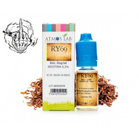 RY69 TDP 10ml de Atmos Lab - LA VAPOTIENDA -