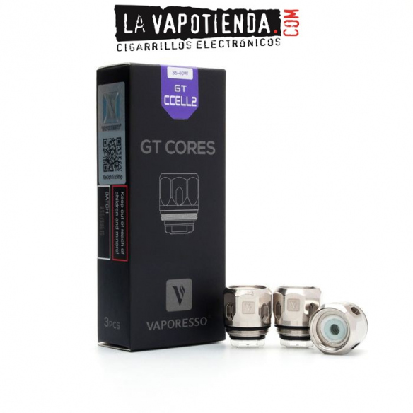 Resistencia GT CCELL 2 0,3Ω (3pcs) - Vaporesso