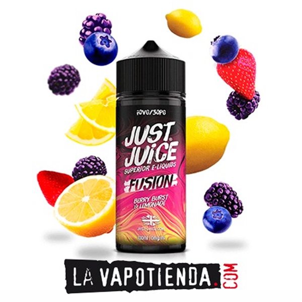 JUST JUICE. E-LIQUIDS- LA VAPOTIENDA: Fusion Berry Burst Lemonade