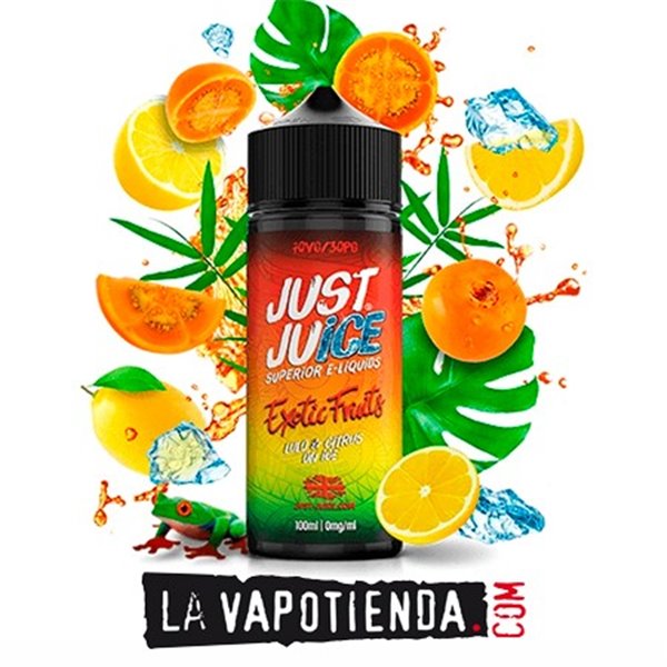 JUST JUICE. E-LIQUIDS- LA VAPOTIENDA: Lulo & Citrus 100 ml