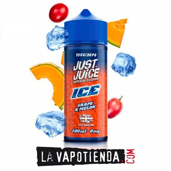 JUST JUICE. E-LIQUIDS- LA VAPOTIENDA: Ice Grape Melon 100 ml
