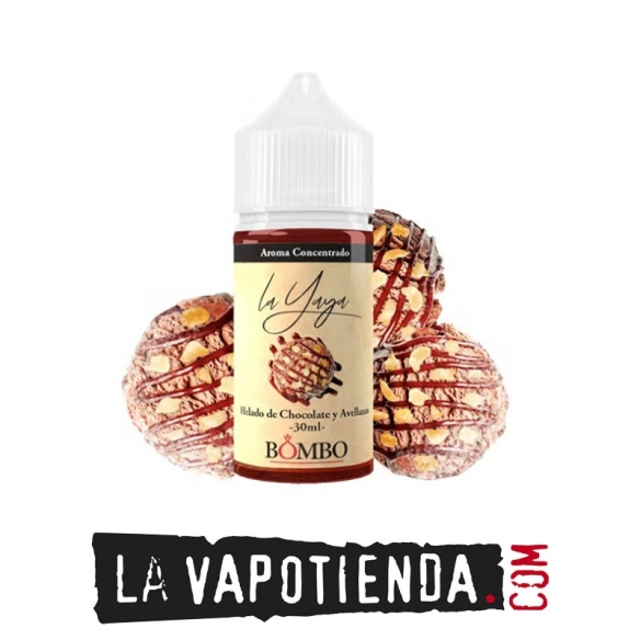 Aroma Helado de Chocolate y Avellanas 30ml  de La Yaya by Bombo