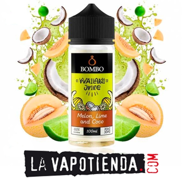 BOMBO: Melon, Lime & Coco 100ml - Wailani Juice - LA VAPOTIENDA-