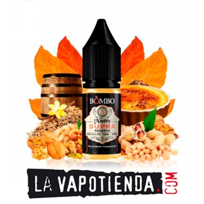 SALES DE NICOTINA: Nutty Supra Reserve Platinium - LA VAPOTIENDA-