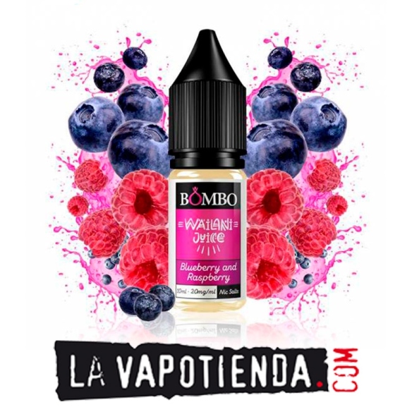 SALES: Blueberry & Raspberry (Wailani Juice) de Bombo - LA VAPOTIENDA-