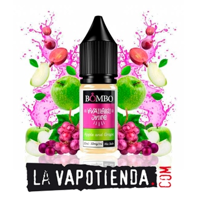 SALES: Apple & Grape (Wailani Juice) Bombo E-liquids. - LA VAPOTIENDA-