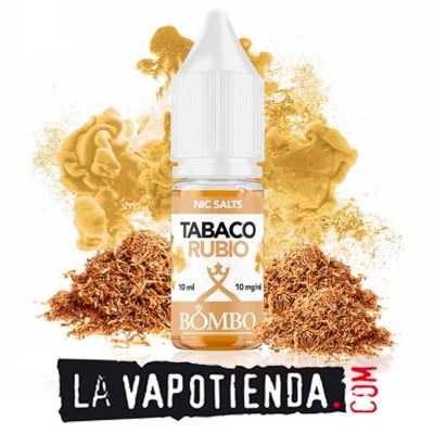 SALES NICOTINA: Tabaco Rubio de BOMBO 10 y 20MG - La Vapotienda-