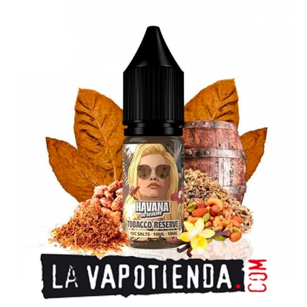 Tobacco Reserve de HAVANA DREAM - Sales de Nicotina - LA VAPOTIENDA-