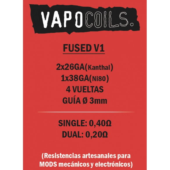 Fused V1 Vapocoils