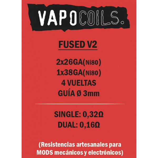 Fused V2 Vapocoils