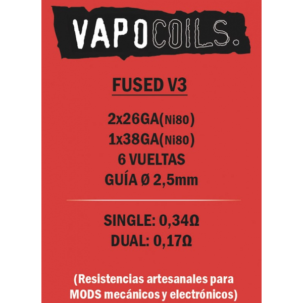 Fused V3 Vapocoils