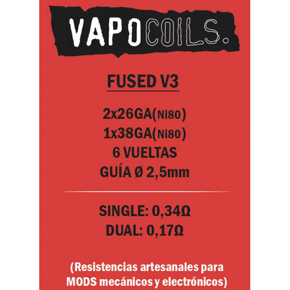 Fused V3 Vapocoils