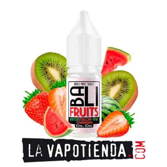 Watermelon Kiwi Strawberry Salts de Bali Fruits - LA VAPOTIENDA -