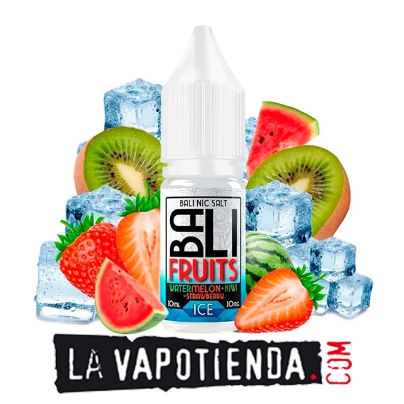Watermelon Kiwi Strawberry Ice de Bali Fruits Salts by Kings Crest