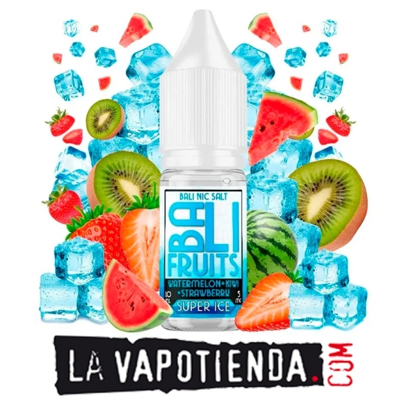 Watermelon Kiwi Strawberry Super Ice de Bali Fruits - LA VAPOTIENDA -