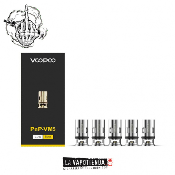 Resistencias PnP-VM5 0,2 Ohm (5pcs) by Voopoo