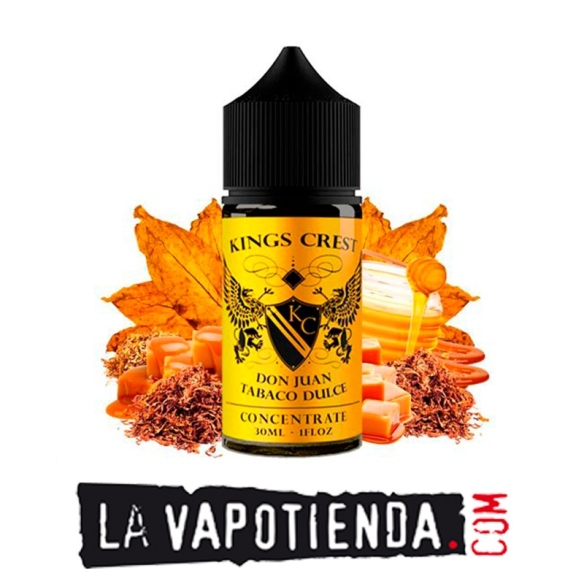 Aroma Don Juan Tabaco Dulce by Kings Crest - LA VAPOTIENDA -