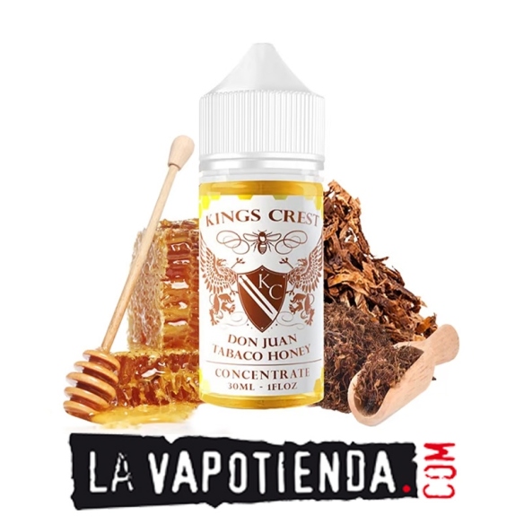 Aroma Don Juan Tabaco Honey 30ml by Kings Crest - LA VAPOTIENDA -