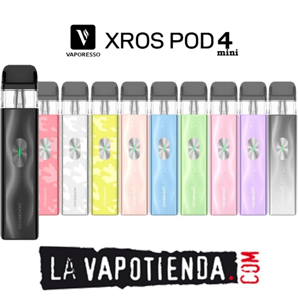 Xros 4 Mini Pod Kit by Vaporesso - LA VAPOTIENDA -