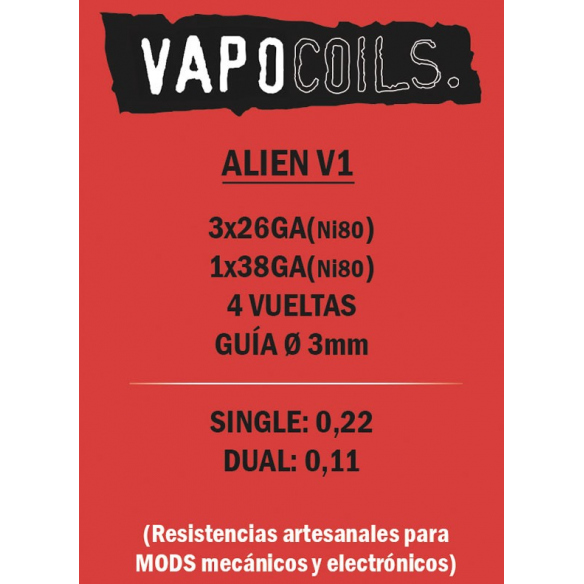 Alien V1 Vapocoils