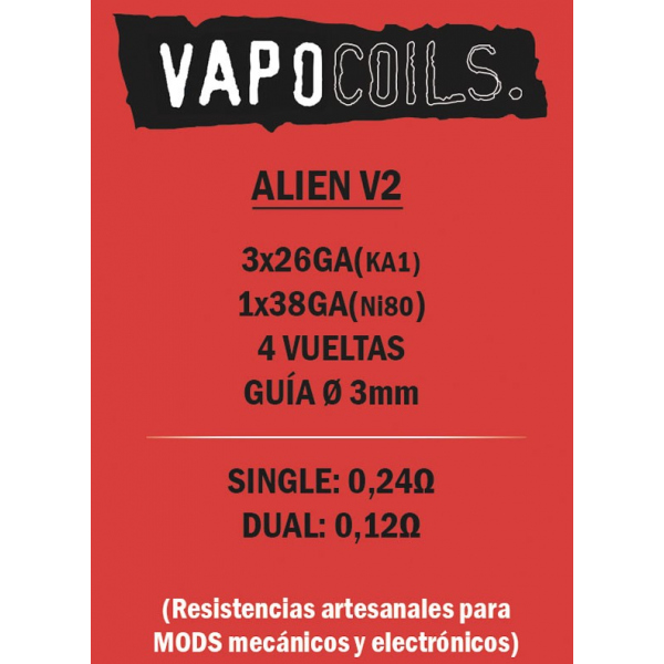 Alien V2 Vapocoils