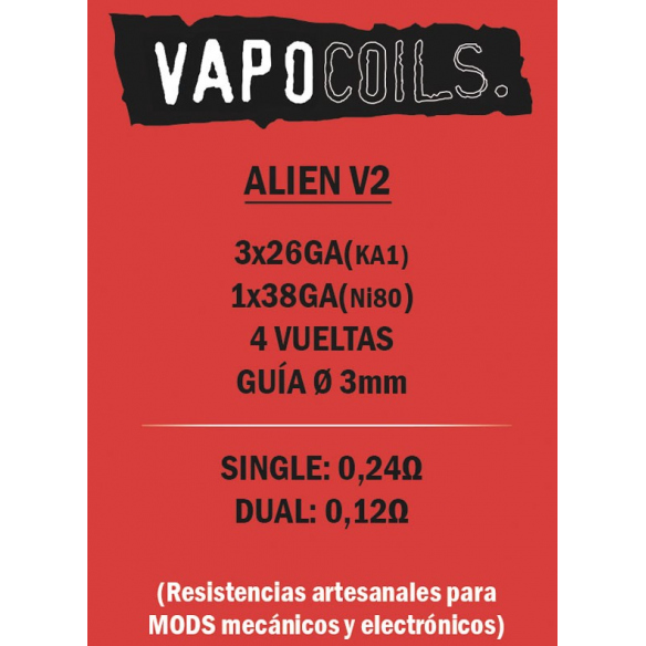Alien V2 Vapocoils