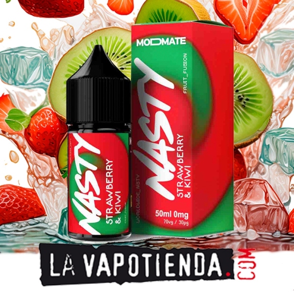 NASTY JUICE. E-liquid: Strawberry Kiwi - LA VAPOTIENDA -