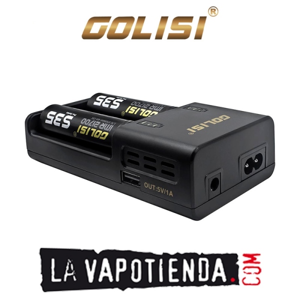 Cargador O2 Smart Charger by Golisi - LA VAPOTIENDA -