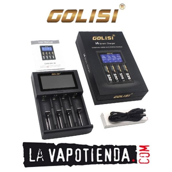 Cargador i4 Golisi. La Vapotienda