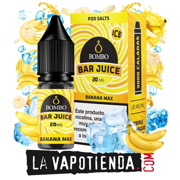 Banana Max Ice 10ml de Bar Juice by Bombo