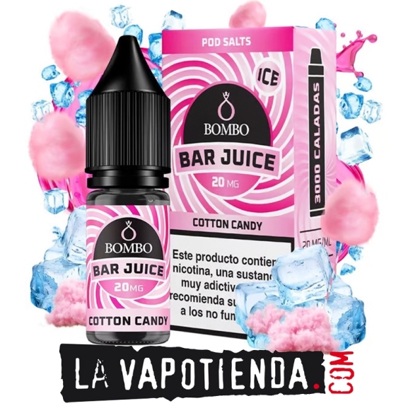Cotton Candy Ice 10ml de Bar Juice by Bombo