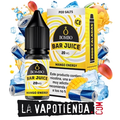 Mango Energy Ice 10ml de Bar Juice by Bombo