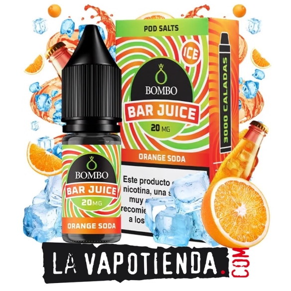 Orange Soda Ice 10ml de Bar Juice by Bombo