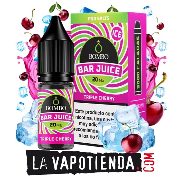 Triple Cherry Ice 10ml de Bar Juice by Bombo