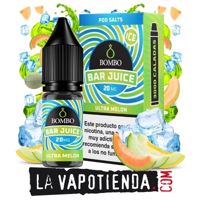 Ultra Melon Ice 10ml de Bar Juice by Bombo