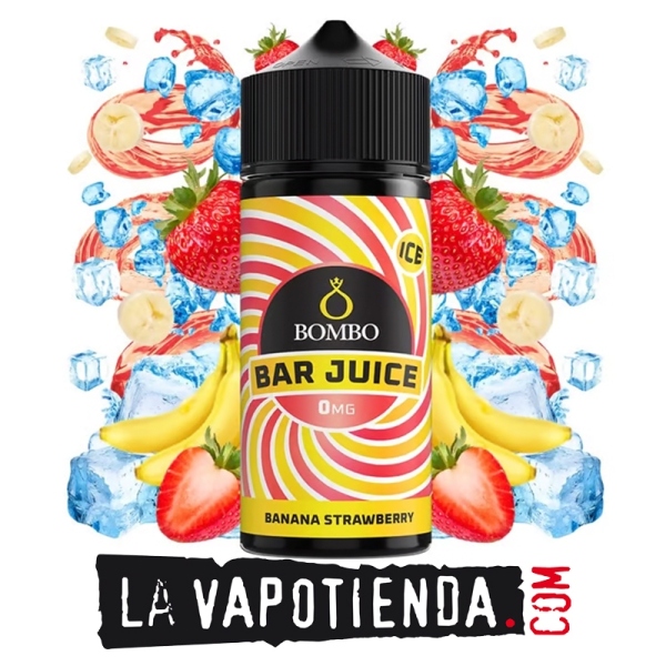 Banana Strawberry Ice 100ml de Bar Juice by Bombo