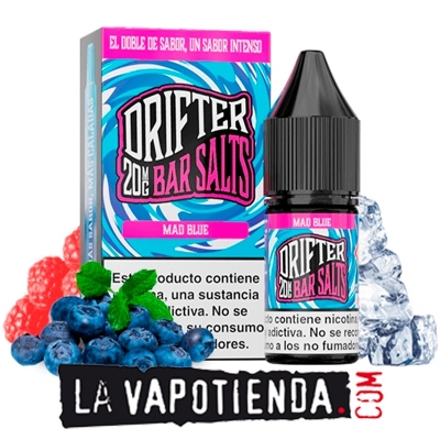 Mad Blue by Drifter Bar Salts - LA VAPOTIENDA -