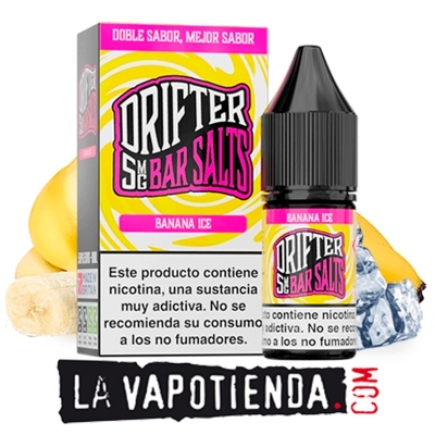 Banana Ice by Drifter Bar Salts - LA VAPOTIENDA -