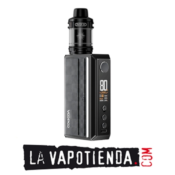 KIT VAPEO: Drag 5 177W + Tank UFORCE-X 2 ml - VOOPOO - La Vapotienda-