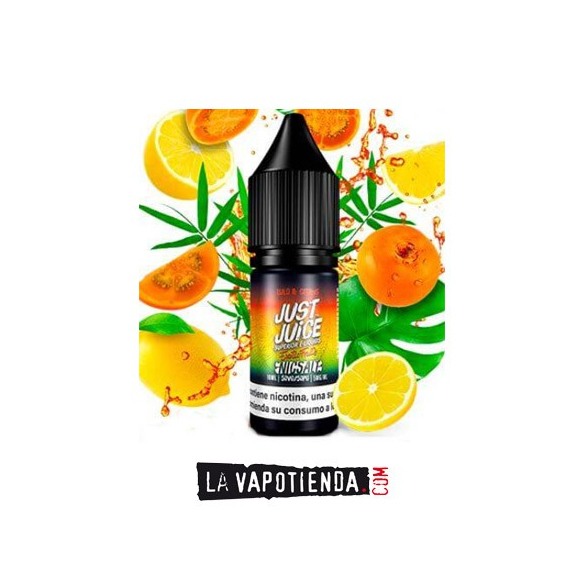 JUST JUICE. SALES DE NICOTINA: LULO & CITRUS - LA VAPOTIENDA -