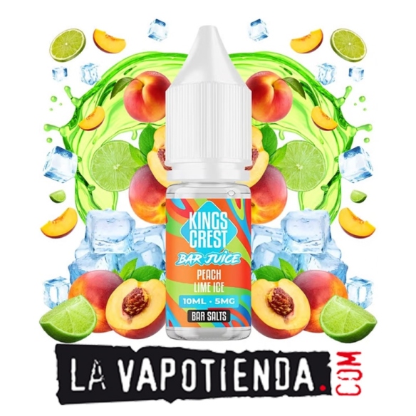 SALES DE NICOTINA: Kings Crest. Peach Lime Ice - LA VAPOTIENDA-