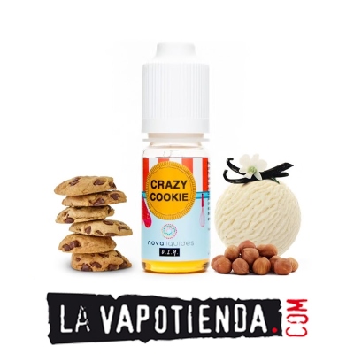 Aroma Crazy Cookie 10ml Nova Liquides - LA VAPOTIENDA -